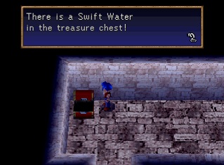 swift water from a chest
