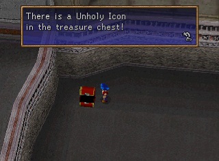 unholy icon in chest unholy icon in chest