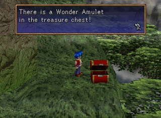 Wonder amulet in a chest