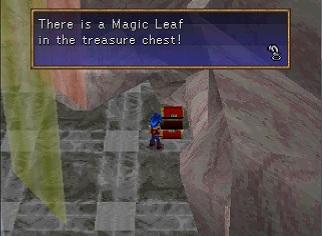 magic leaf in chest
