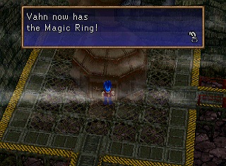 Magic Ring in machine. Magic Ring in machine.