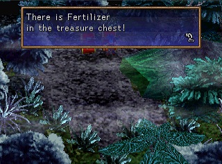 Fertilizer in a chest