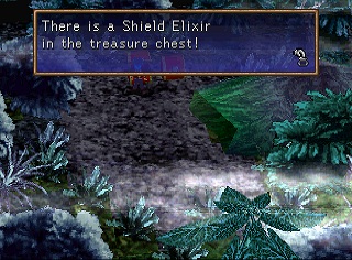 A shield elixir in a chest