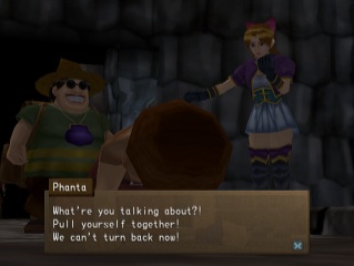 Phanta trying to chear balzac up