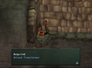 attack transformer in a chest