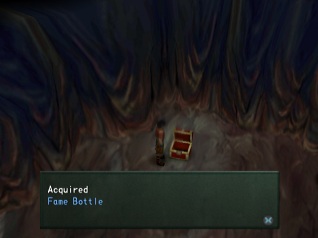 Fame Bottle in a chest