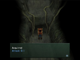 attack oil in a chest