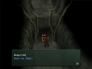 avarice jewel in a chest