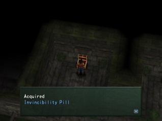 invincibility pill in chest