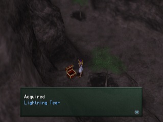 lightning tear in a chest